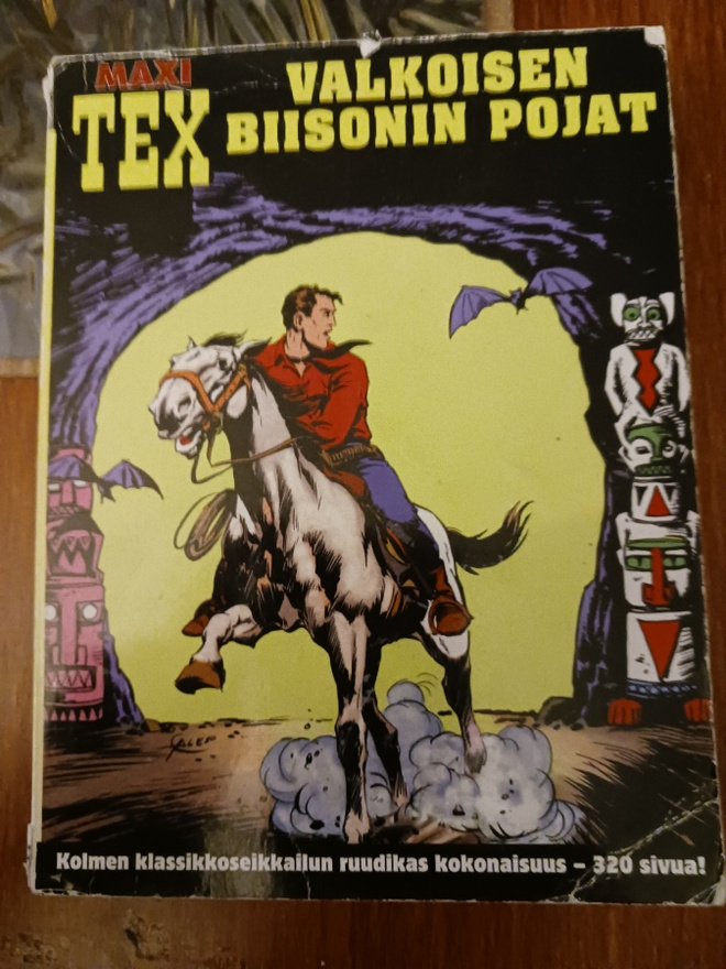 MAXI TEX  VALKOISEN BIISONIN POJAT