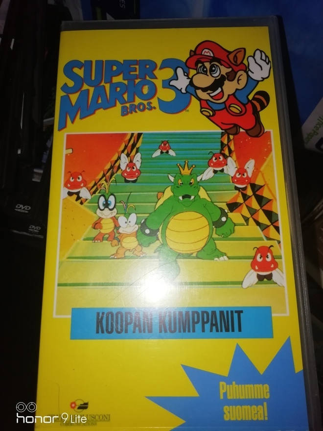 Super mario bros 3 suuri seikkailu ja koopan kumppanit