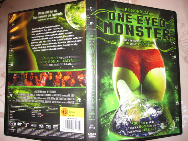 One Eyed Monster DVD HYVÄ KUNTO