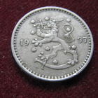 1 markka 1937 - pikkukuva 2