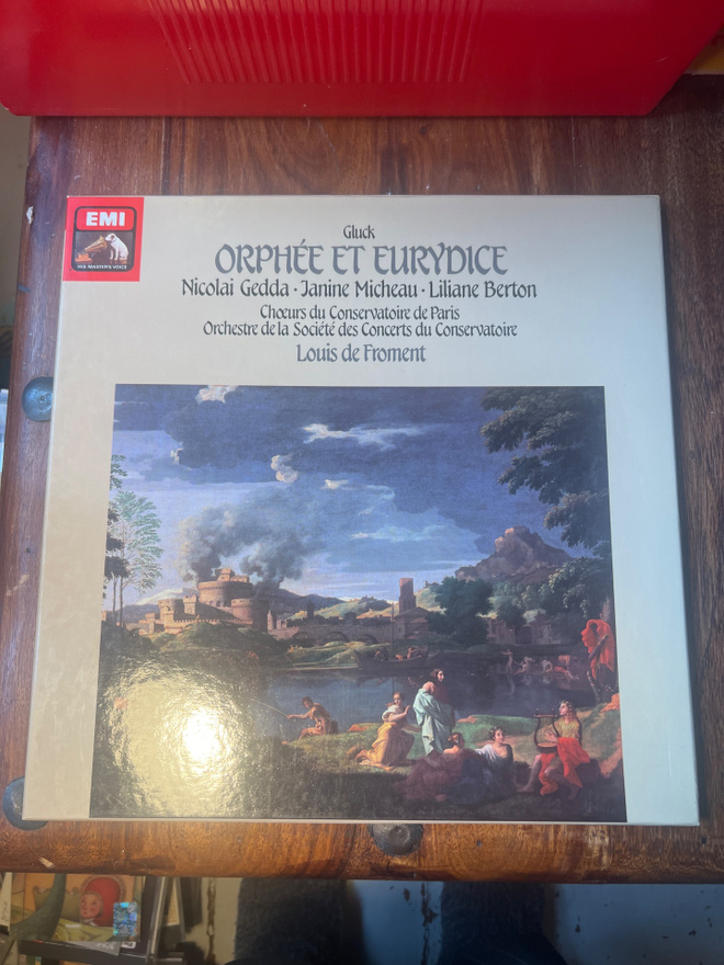 Gluck - Operethee Et Eurydice 2 x lp boksi