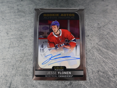 Jesse Ylönen 2021-22 OPC Platinum Auto