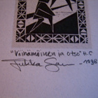 Jukka Salminen, grafiikka VÄINÄMÖINEN JA OTSO - pikkukuva 3