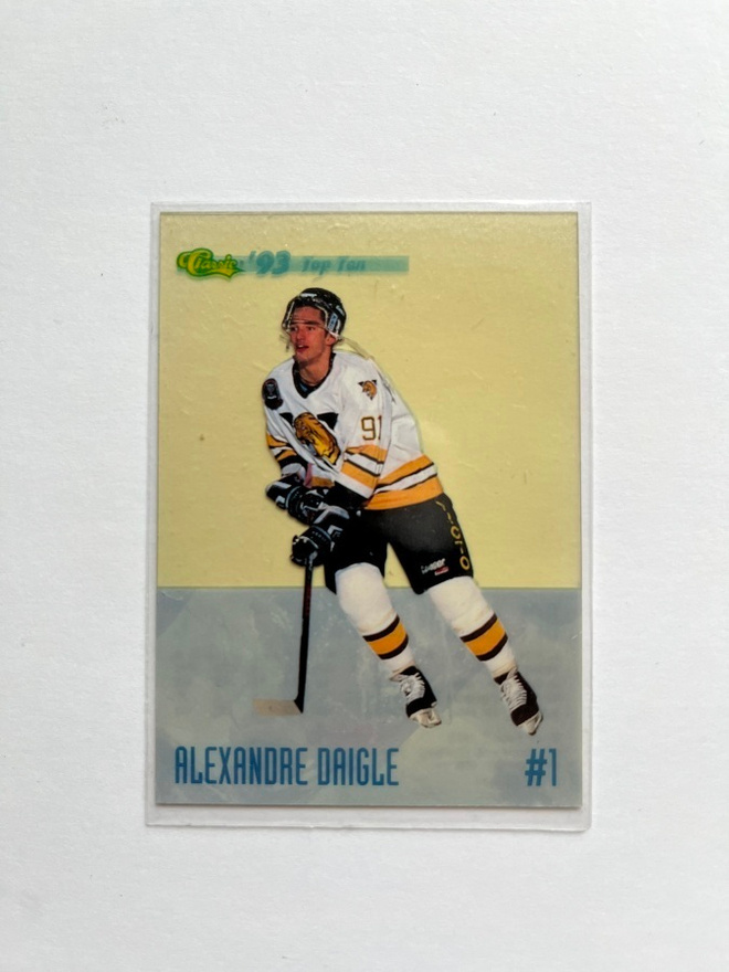 1993-94 Classic Draft Top Ten Alexandre Daigle #DP1