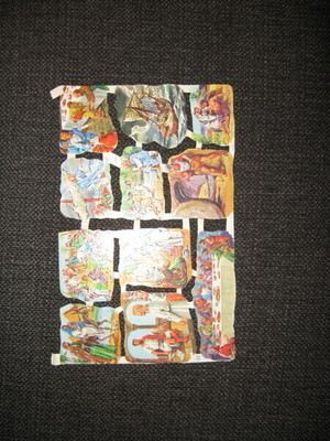MLP 1565  uskonnollinen kiiltokuva arkki