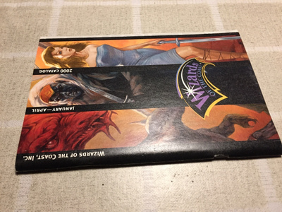 WIZARDS OF THE COAST 2000 CATALOG HYVÄ