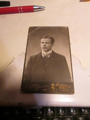 VANHA CDV Valokuva