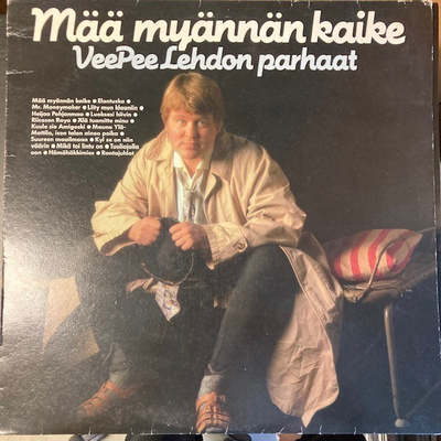 VeePee Lehto - Mää myännän kaike (VeePee Lehdon parhaat) LP