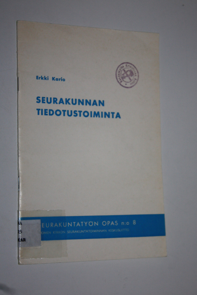 Erkki Kario : Seurakunnan tiedotustoiminta