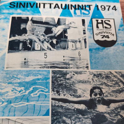 Siniviittauinnit 1974 esite
