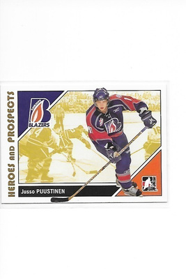 2007-08 ITG H&P #58 Juuso Puustinen Kamloops JYP