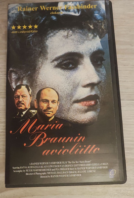 Maria Braunin avioliitto VHS Rainer Werner Fassbinder