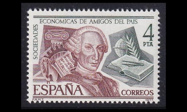 Espanja 2288 ** Talousseura 200v (1977)