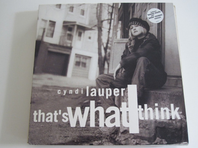 Cyndi Lauper: That's What I Think 12"