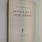 Arvid Mörne : Mörkret och lågan - pikkukuva 1