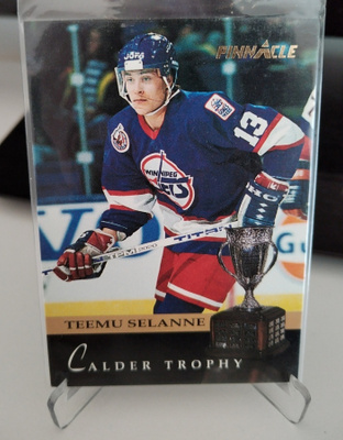 1993-94 Pinnacle Calder Trophy Teemu Selanne #222