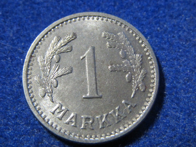 1 markka 1943 Fe