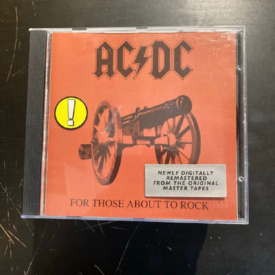 AC/DC - For Those About To Rock (remastered) CD