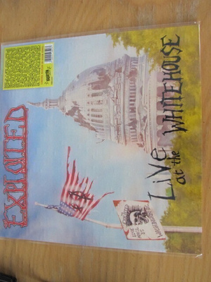The Exploited Live at the whitehouse lp muoveissa oranssi