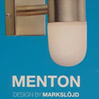 Seinävalaisin Menton 1lmp (bru.bra,opal,bath,MarkSlöjd,uusi) - pikkukuva 3