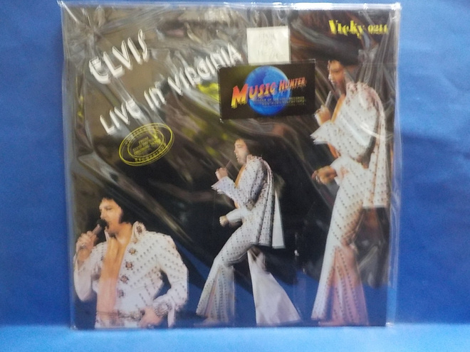 ELVIS - LIVE IN VIRGINIA - ITALY - 89 M-/M- LP