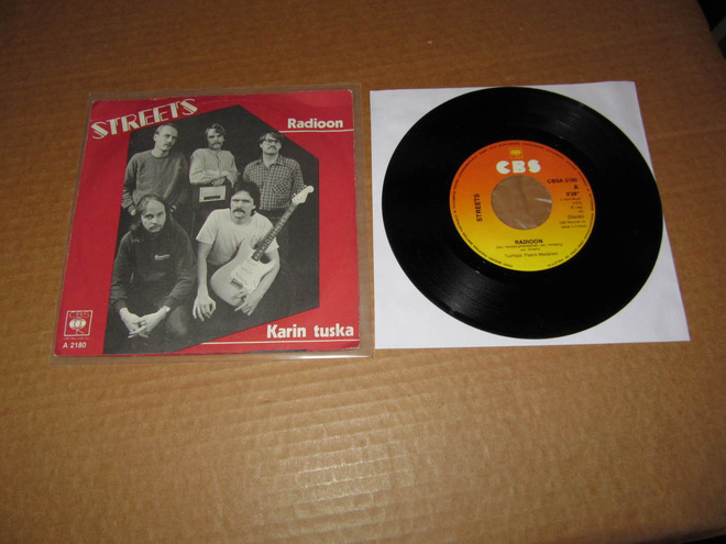 Streets 7" Radioon / Karin Tuska, PS v.1982  GREAT!
