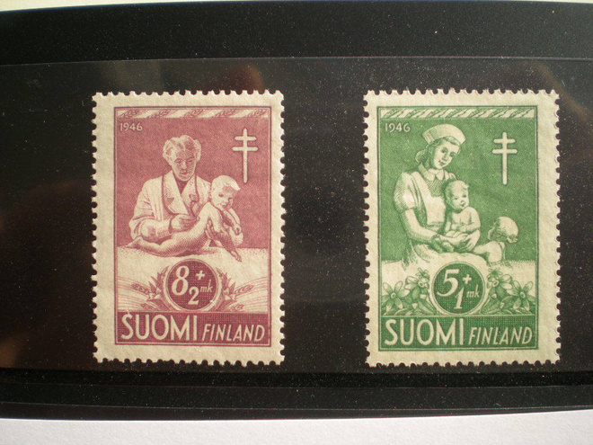 Tuberkuloosi-sarja 1946 - LaPe 315-316 **