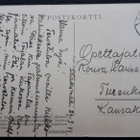Martta Wendelin, Kultatähkä kortti, viljan kylvö, v. 1944 - pikkukuva 3