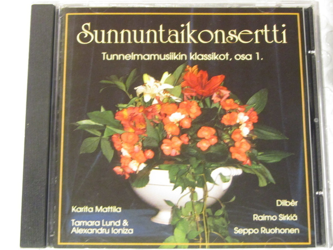 Sunnuntaikonsertti • Tunnelmamusiikin klassikot, osa 1. CD