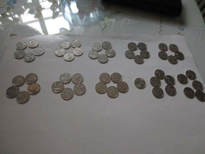 51 kpl 10 Pennejä, Suomi