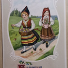 Kansanpukuiset leidit tuovat onnittelut, kehys & kohop, k.-k - pikkukuva 1
