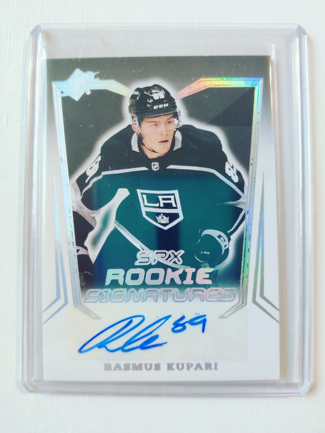 Rasmus Kupari - 21-22 SPx Rookie Signatures