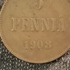 5 penniä 1908 10 penniä 1917 - pikkukuva 1