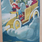 Enkelit tuovat autolla pilvistä kuusen ja lahjat, p. 1912 - pikkukuva 1