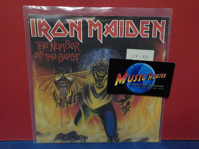 Iron Maiden - The Number Of The Beast M-/EX 7" SINGLE