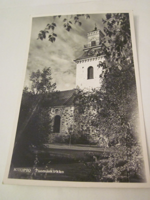 VANHA Postikortti Kuopio 1950-l Alkup.Mallikappale