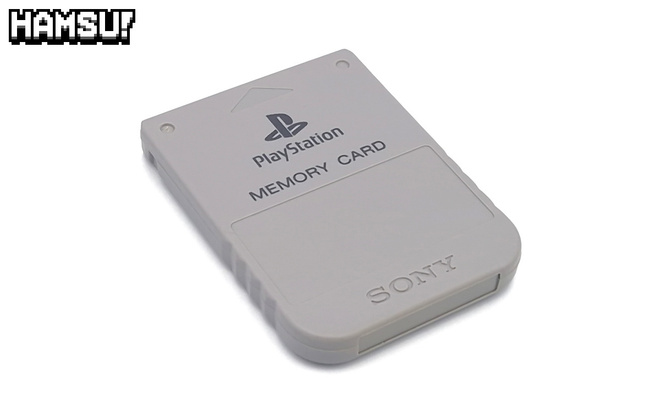 Aito Sony PS1-muistikortti | Harmaa