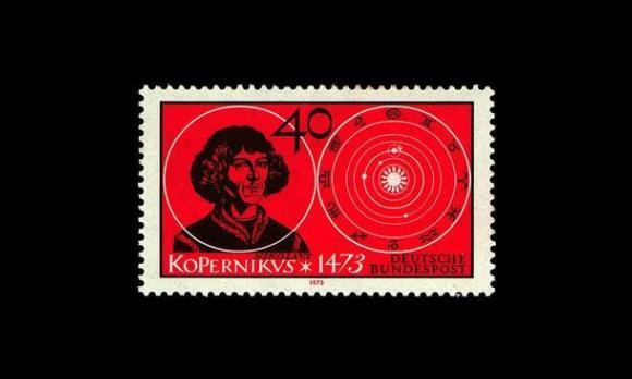 Saksa 758 ** Nikolaus Kopernikus (1973)