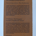 V. Tarkiainen : Suomalaisen kirjallisuuden historia - pikkukuva 2