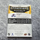 Jean-Luc Foudy 2022-23 Premier Rookie Auto Patch /249 - pikkukuva 2