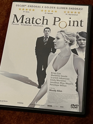 MATCH POINT - DVD - scarlett johansson
