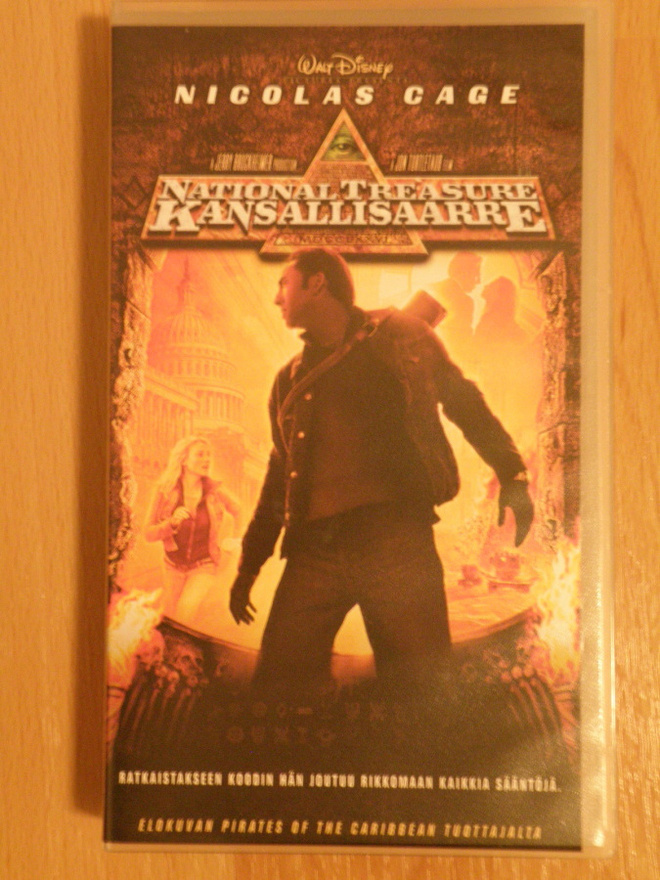 National Treasure (Kansallisaarre) VHS