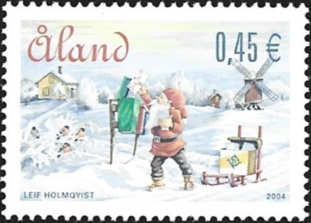 Åland 2004  Joulu  0,45 €  ** LaPe 243