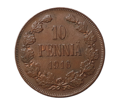 Suomi 10 Penniä 1916