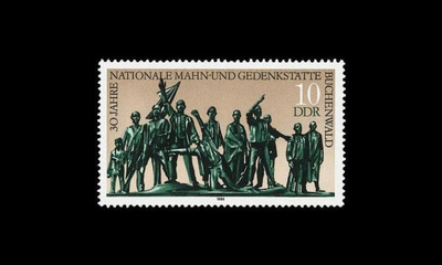 DDR 3197 ** Muistomerkki Buchenwald (1988)