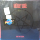MÖTLEY CRUE - SHOUT AT THE DEVIL 80" GER REISSUE EX/EX LP - pikkukuva 1