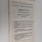 Kilpi Kylälä : Onko tämä kaikki vain sattumaa? Vihko XV T... - pikkukuva 1