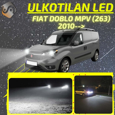DOBLO MPV (263) 2010--> Ulkoiset LED -valot