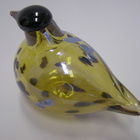 Oiva Toikka iittala  small Topaz RARE bird  2005 - pikkukuva 3