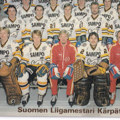 Oulu. Kärpät 1980 - 1981. e294